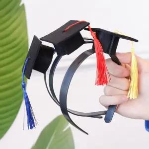 큰손할인 학사모 학사모머리띠 졸업축하 졸업 미니 어린이집 졸업식