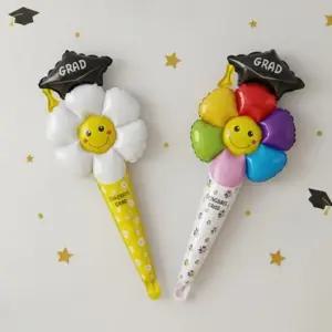 큰손할인 졸업식 졸업풍선스틱5p 졸업식꽃 축하 꽃다발 이벤트 장식 졸업꽃