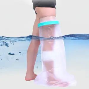 통 테이핑 커버 샤워 붕대 반 무릎 목욕 링거 다리 깁스 [fEE9092]