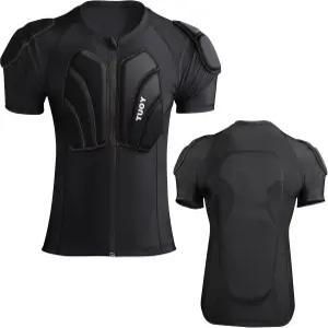 디알루돈 남성용 스노보드 보호 패딩 셔츠 허리 척추 어깨 가슴 보호대 스키 랩팩트