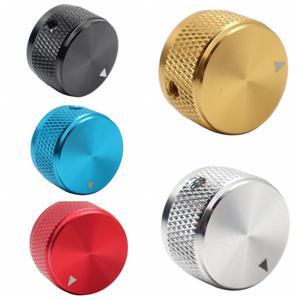 1pc/2pc 알루미늄 기타 금속 손잡이 기타/베이스/오디오 장비 용 표시등 or 고정 나사포함 6mm 냄비