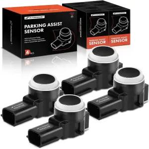 쉐보레 캐딜락 뷰익 및 GMC 모델과 호환되는 A-프리미엄 4-PC 후진 주차 보조 센서 - 실버라도 시에라 1500