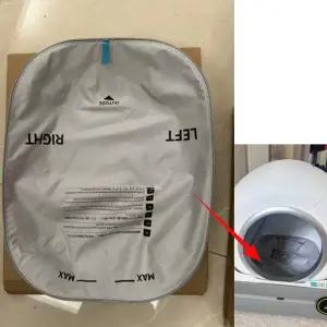 호환  TONEPIE Ti-pro 고양이 화장실 매트 옥스포드 천 패드