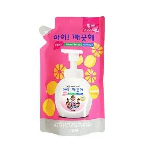 거품 핸드비누 물비누 레몬향 리필 손세정제 아이깨끗해 비누 200ml