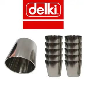 10개 보온물컵 식당물컵 델키 두꺼운물컵 스텐레스 보온컵 소형 물잔