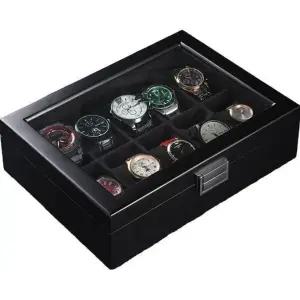 손목시계정리케이스 예물 보관함 드레스룸 워치 와인더 가죽 시계보관함 진열대 정리함
