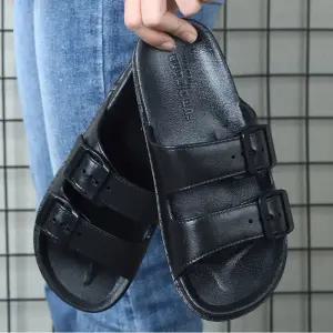 발편한 사무실 슬리퍼 여름 여성 커플 푹신한 공용 hus7+8Xmu