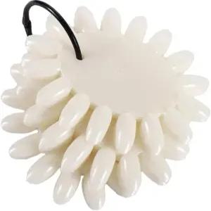 160개 세트 화이트 페이스 네일 아트 팁 디스플레이 휠 폴란드 팔레트 아크릴릭 DIY 연습 링 스윙 도구