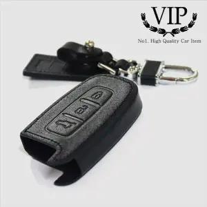 차량용품 천연가죽 스마트 키케이스 현대 기아 3버튼