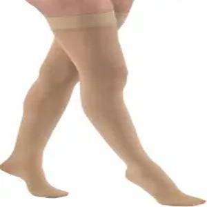 JOBST 릴 15-20 mmHg 압박 스타킹 허벅지 높이 실리콘 밴드 닫힌 발가락 피곤하거나 이 있거나 부은 다리를