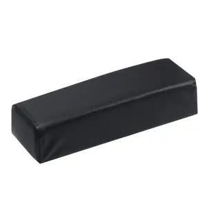 탕송 직사각형 스펀지 매니큐어 핸드레스트 베개 네일 스탠드 핸드 홀더 테이블 팔걸이 쿠션(블랙)