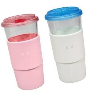 캠핑 600ml 휴대용 텀블러 물병 원형물통 사무실 개인용