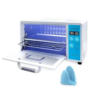 Anatole UV 라이트 네일 도구 청소기 건조기 10L 다기능 클리너 박스 160W 전문 매니큐어 청소 캐비닛
