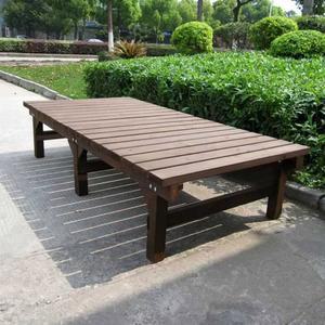 원목 평상 정자 다리 조립식 슈퍼 야외부식 야외 높이 부식방지 60X192CM 부식
