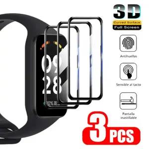 호환 샤오미호환 Redmi Band 2 용 3D 전체 곡선 소프트 스크린 보호 Redmi Band 2 용 Smartband HD 투명 안