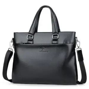 남자 직장인 가죽 토트백 비즈니스 서류 가방 회사원가방 출근가방 사무용가방 1 인치노트북가방 직장인가