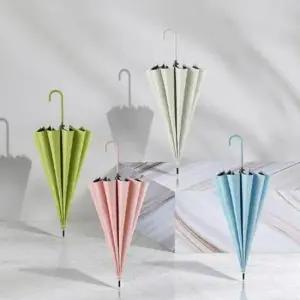 장우 양산 롱핸들 패션 모던 큰 자동 암막 장마 우산 장우산 거꾸로 우비 우양산 골프