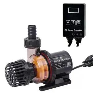 호환  고기 탱크 DC 컨트롤러가있는 매우 조용한 분수 펌프 강력한 리턴 펌프 수족관 연못 순환 필터