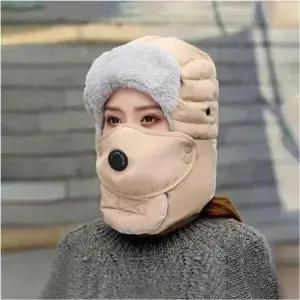 [패션] 바라클라바 패딩모자 혹한기 겨울 넥워머 안면마스크 3색 캐주얼 방한모 모자 겨울 패션