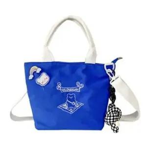 [패션] 10대 패션 핸드백 작은 손가방 신상 데일리 블루 가방