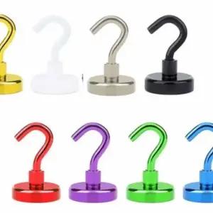 자석고리 고리형 자석후크 대형 8P 벽걸이후크 자석훅