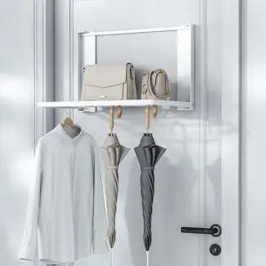 미니건조대 세탁기 미니 건조대 현관문 마그네틱 자석 철제 선반 무타공선반