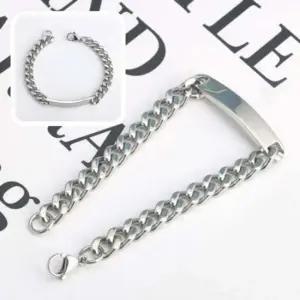 팔찌 커플 써지컬스틸 아이템 우정 은 남자 커플은팔찌 스마일팔찌 써지컬스틸 여자은팔찌 커플팔찌