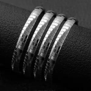 [패션] 외과용 강철 뱀 모양 체인 목걸이 스테인리스 스틸 쥬얼리 8mm