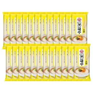 건조면 옛날 국수 소면 500g 24개