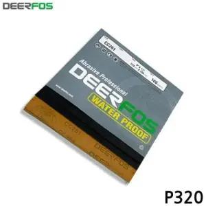 빼빠 디어포스 사슴표 페파 종이사포 100장 320방