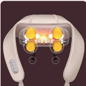 무선 목 어깨 승모근 마사지기 목마사지 지압 기계 어깨목안마기