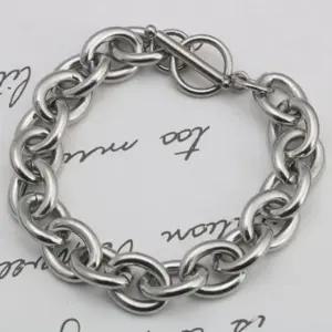 써지컬 스틸 데일리 체인 골리앗 클래식 남녀 공용 팔 Zkh1+8iOw