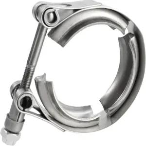 자동차 배기 파이프 터보 다운파이프 시스템용 PDETVEO 1.75인치 스테인리스 스틸 V 밴드 클램프(1.75인치