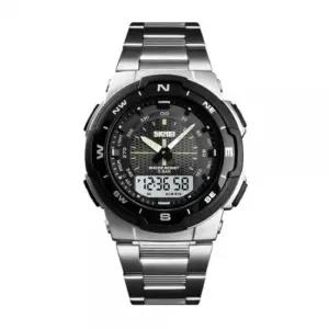 bns 20대 40대 고급 남성 남자 초 전자 메탈 손목 시계 멀티 디스플레이 손목시계