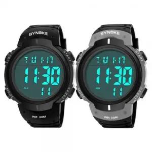 bns 큰화면 부모님 어르신 남자 군대 디지털 전자 시계 스포츠시계 LED시계 입대준비