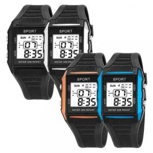 bns 사각 전자 디지털 스퀘어 패션 남성 여성 손목 시계 남자시계 남성시계 손목시계