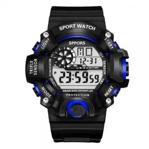 bns 스포츠 조깅 외출 생활 방수 남성 디지털 전자 시계 스포츠시계 LED시계 입대준비물