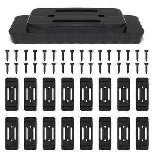 [미국배송] 밀워키 팩아웃용 16팩 마운팅 피트 팩아웃 액세서리 피트 시스템(블랙*16)