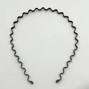 남자 세수 세안 헤어밴드 웨이브 물결 머리띠 철사