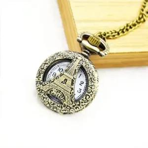 시스루 에펠 앤티크 문양 시계 펜던트DG 시계펜던트 앤틱시계 복고풍시계 시계목걸이