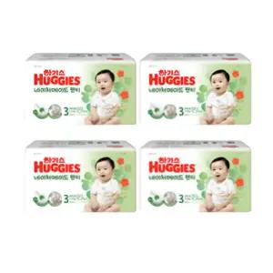 하기스 네이처메이드 팬티, 3단계 공용, 52매, 4팩, 1개 (208매)