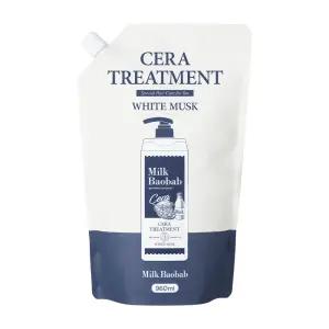 밀크바오밥 세라 트리트먼트 화이트머스크 리필용 960ml 1개