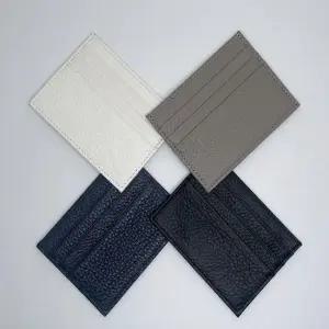 남녀 4컬러 슬림 소가죽 포켓지갑 명함지갑 카드지갑 소가죽지갑 남자카드지갑