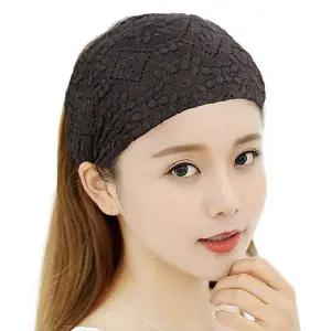 중년여성 635MJH99 데일리 레이스 헤어 반다나 밴드