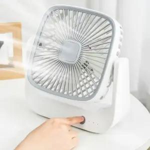 답례품 탁상용 3단 미니 휴대용 선풍기 무선 차량용 캠핑 판촉물 선물세트