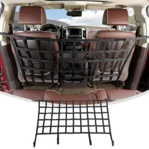 린스킵 픽업 트럭 도그 배리어 - F150 RAM 실버라도 GMC 시에라 툰트라 콜로라도 펫 구속 카 백시트