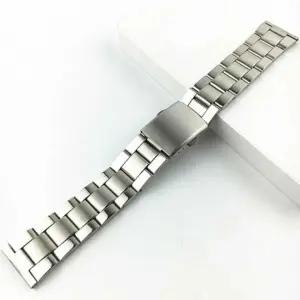 여성 남성 스트랩 줄 여자 남자 버클 시계 메탈 밴드