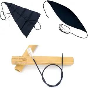 Reed123 바순 클리닝 키트 날개 관절 면봉; 하단 면봉 및 국소 브러시