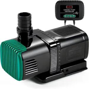 소금 담수 코이 연못 정원 폭포 순환을 위한 컨트롤러 잠수식 외부 수경재배 펌프가 장착된 Luckerain