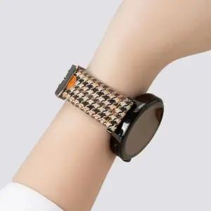 갤럭시워치6 캔버스 스트랩 호환 시계줄 가죽밴드20mm